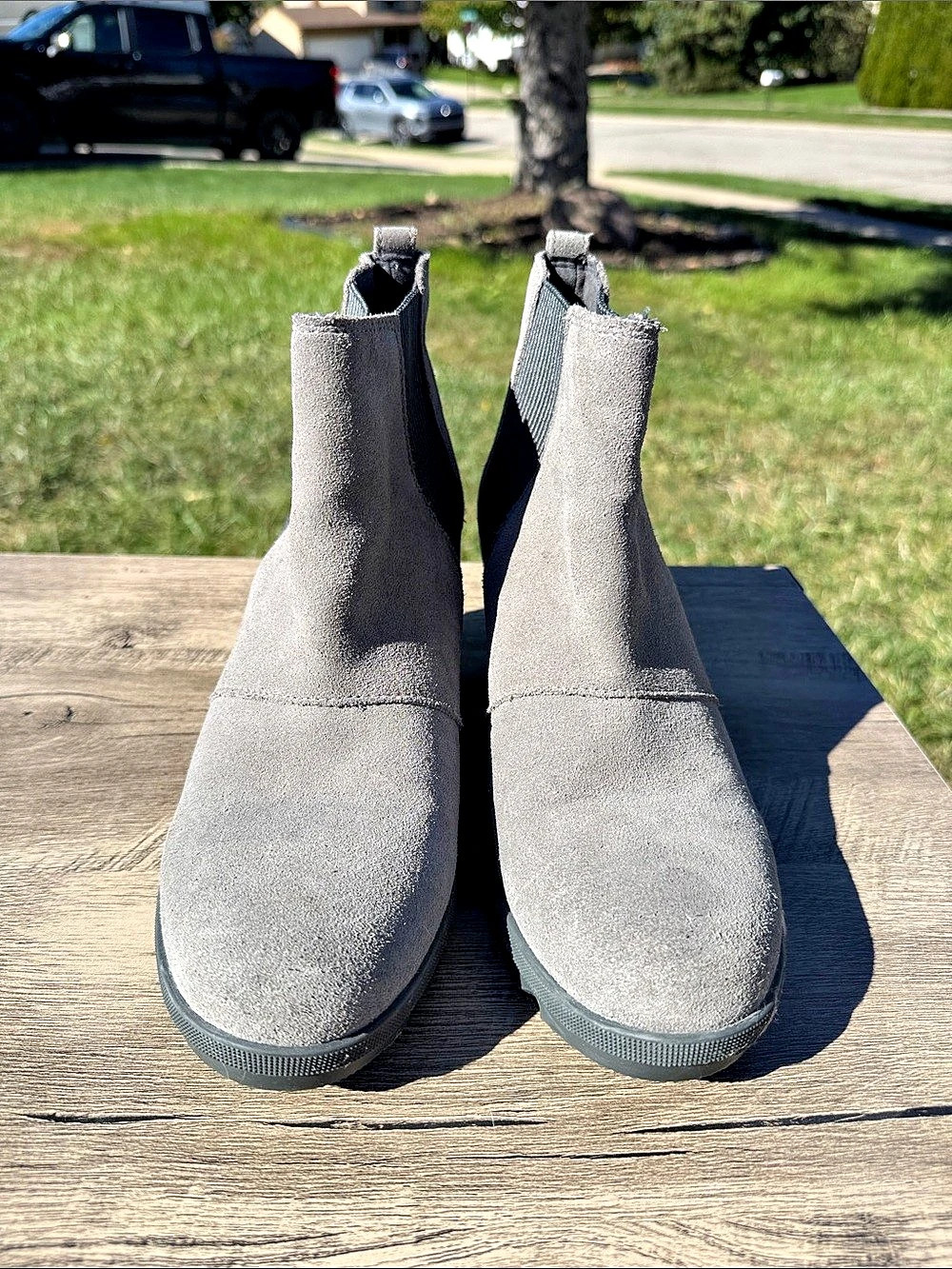 Sorel Joan of Arctic Wedge II Chelsea Boot Gray